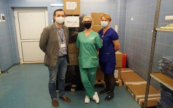 Panattoni na pomoc medykom przeznaczył 500 000 zł